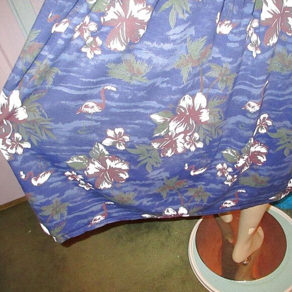 Fresh Produce FLAMINGO Flea Market Size 3X DRESS Sleeveless POCKETS V-Neck TANK - Picture 8 of 9